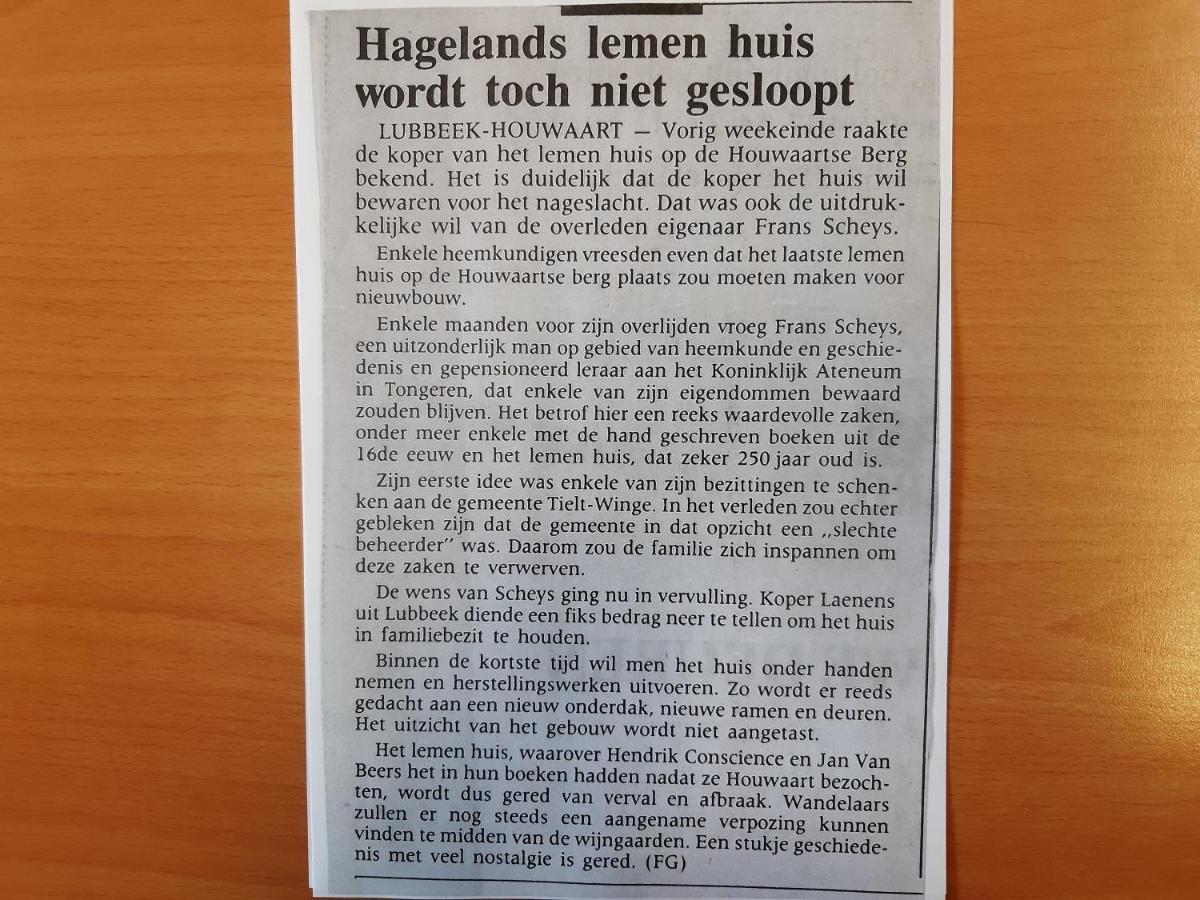 Lemen Huis Houwaart Tielt エクステリア 写真